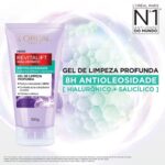 Gel de Limpeza Profunda Antioleosidade L´ORÈAL PARIS 150ml