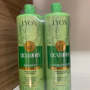 Kit Shampoo 1l e Condicionador 1l Lyon Cicatrifios